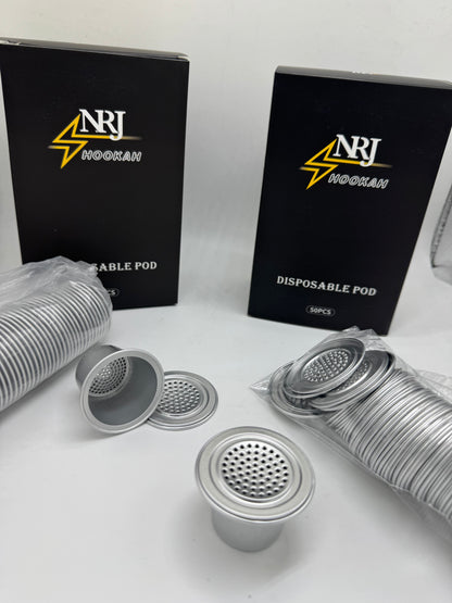 NRJ Hookah Disposable Pods (50 Pods)