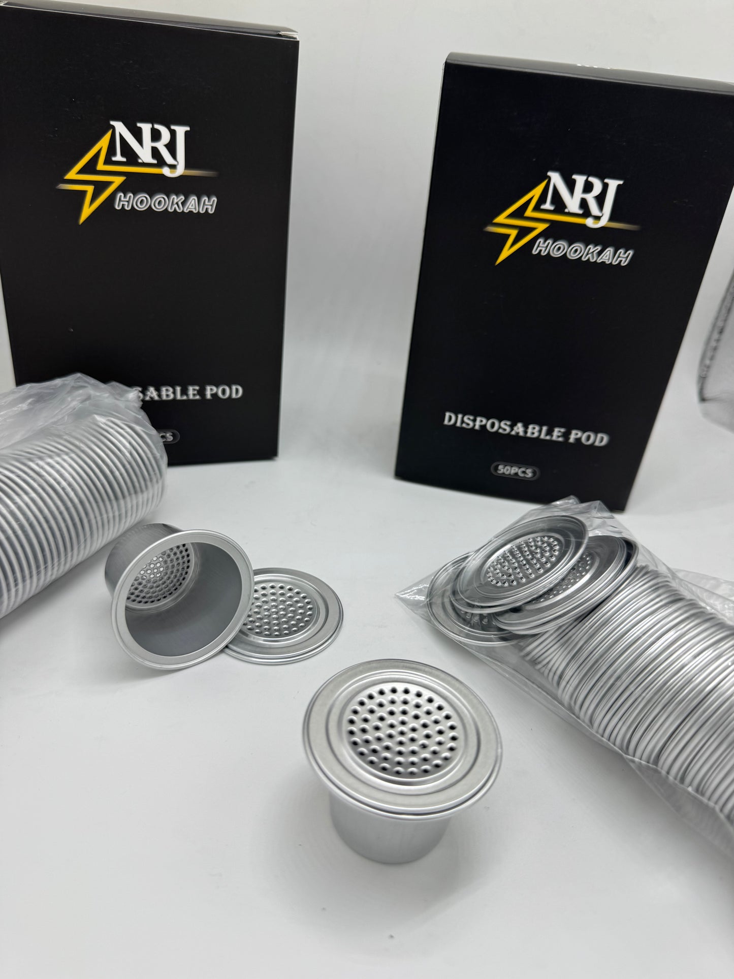 NRJ Hookah Disposable Pods (50 Pods)