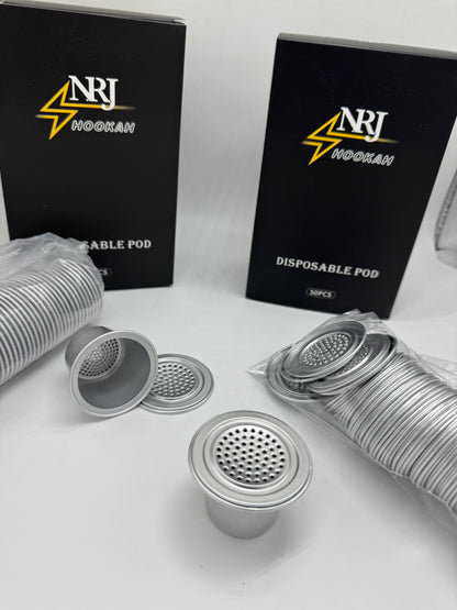 NRJ Hookah Disposable Pods (50 Pods)